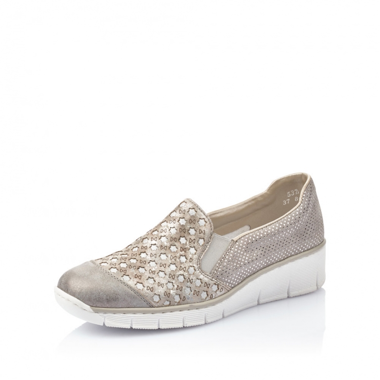 Rieker 537W4-40 bezs noi cipo (23.990Ft)